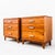 Vintage Mid Century Modern Solid Walnut Nightstands by Woodland, A Pair For Sale In Los Angeles - Image 6 of 15