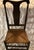 American American Queen Anne 1700s Ebonized Side Chair.Because of Their Age,Genuine 18th-Century Ebonized Antiques Are Highly Collectible Museum-Quality Pieces For Sale - Image 3 of 6