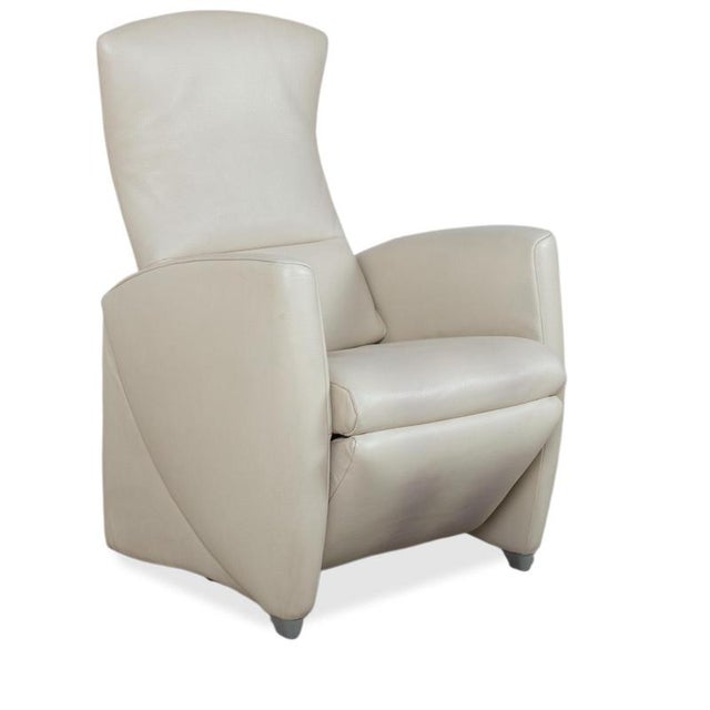JR 2700 2-Seater Sofa and Lounge Chair Cream Leather from Jori, Set of 2 For Sale - Image 5 of 18