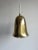 Mid-Century Modern Scandinavian Modern Brass Pendant with Perforated Shade from Borens, Sweden, 1960s For Sale - Image 3 of 6
