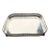 Vintage French Style Silver Plated Footed Tray For Sale