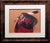 "Red Blanket" Hand Signed Offset Lithograph by Frank Howell Hand Signed Image Size: 16"x 20" Frame Size: 28" x 31" Edition...