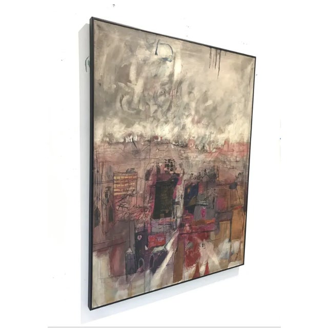 Mid-Century Modern Abstract Cityscape by Norman Ackroyd, 1963 For Sale - Image 3 of 10