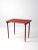 Red Antique Red Folding Table For Sale - Image 8 of 11