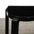 Art Deco Pair of Art Deco Machine Age Black Lacquer Side Tables With Inset Vitrolite Tops For Sale - Image 3 of 18