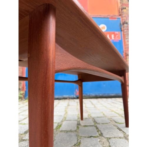 Brown Model 503 Coffee Table in Teak by Tove & Edvard Kind-Larsen for France & Søn For Sale - Image 8 of 11