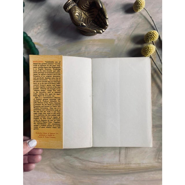 1956 Sotatsu Library of Japanese Art Vintage Book For Sale In Chicago - Image 6 of 10