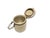 Goldenrod Kitchen Container, Czechoslovakia, 1960s For Sale - Image 8 of 13