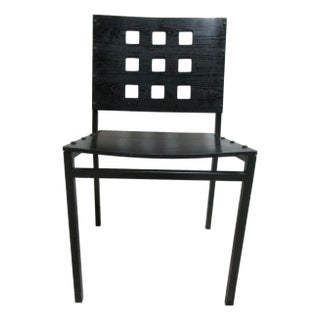 1990s Michael Graves Design Kron Prototype Stacking Concept Chair Square Pilon For Sale