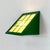 Green Triangolo Outdoor Wall Light from Goccia Illuminazione, 1980s For Sale - Image 12 of 12