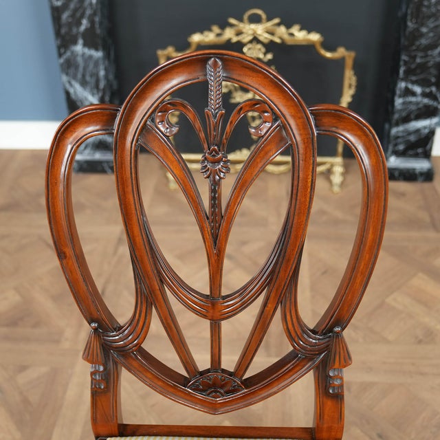 Contemporary Sweet Heart Chair Grande, Set of Ten For Sale - Image 6 of 15