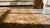 Textile 1920s Brown Floral Antique Chinese Baotou Rug 4' X 6'3" Handknotted Wool Carpet For Sale - Image 7 of 8