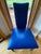 Custom Vibrant Cobalt Blue Marine-Grade Upholstered Modern High-Back Dining Chair For Sale In Detroit - Image 6 of 10