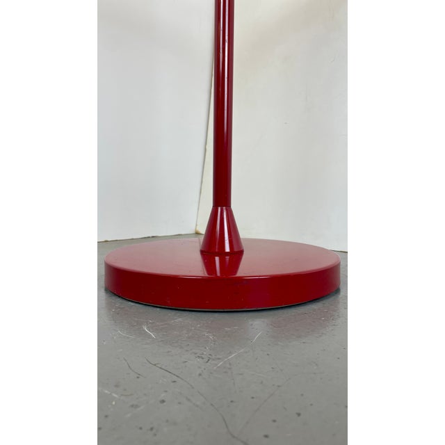 Vintage Red Side Table, 1980s For Sale - Image 9 of 15
