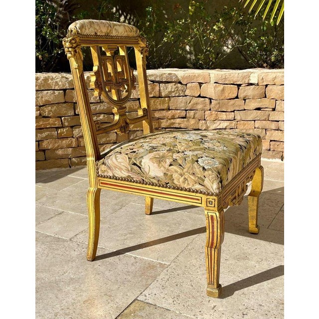 Small Chair by Édouard Lièvre For Sale - Image 9 of 13