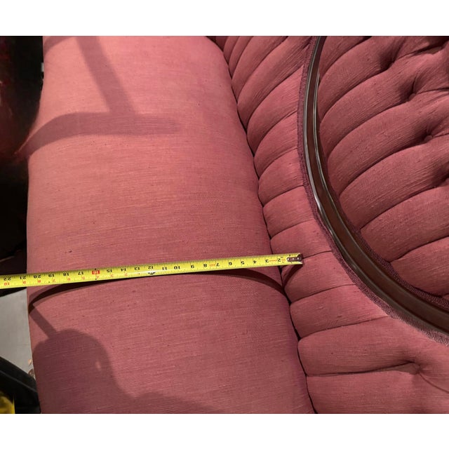 Antique Victorian Parlor Couch/Sofa For Sale - Image 10 of 11