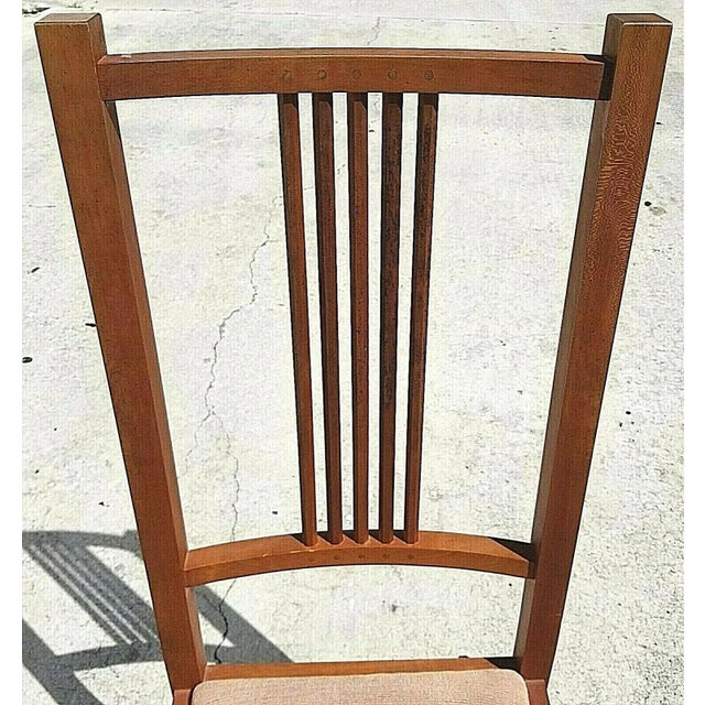 1980s Thomas Moser Style Dining Chairs - Set of 4 For Sale - Image 5 of 6