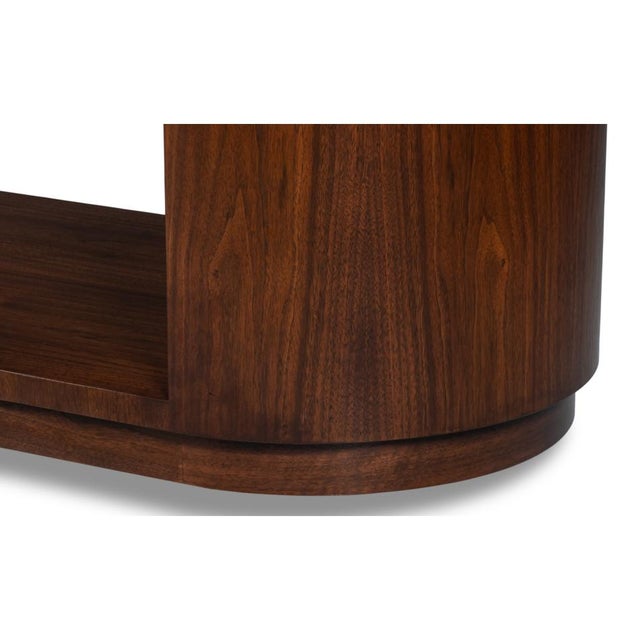 Mid-Century Modern Wood Console Table For Sale - Image 12 of 13