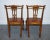 Chippendale Style Dining Chairs with Leather Seats, Set of 5 For Sale - Image 5 of 18
