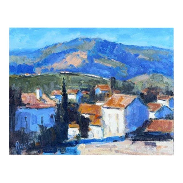 Contemporary Impressionist Oil Painting Landscape For Sale