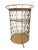 Mid-Century Modern Round Bar Cart in Wrought Iron by Chaty Vallauris, 1970s For Sale - Image 10 of 10