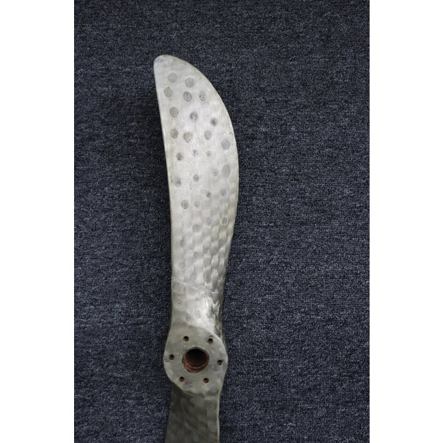 Pair of Paragon Stainless-Wrapped Propellers by Paragon, Baltimore For Sale - Image 10 of 12