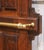 19th C. French Henri II Carved Walnut Hall Tree With Beveled Mirror and 8 Hooks For Sale - Image 10 of 14