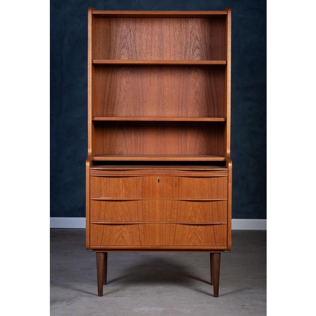 Bookcase with 3 Drawers, 1960s For Sale - Image 9 of 13