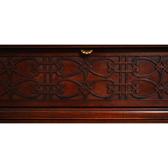 Henkel Harris Mahogany Flip Top Server For Sale - Image 10 of 18
