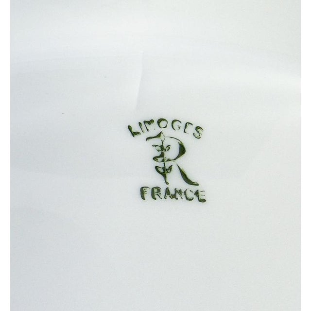 Raynaud Limoges Porcelain Tureen with Tray For Sale - Image 10 of 15