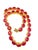 Bochic "Capri" Vintage Ruby & Diamond Necklace & Earring Set 18K Gold & Silver For Sale - Image 12 of 18