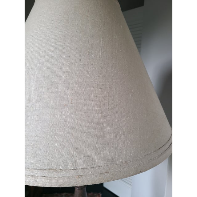 Vintage 1970's Iron Spanish Revival Brutalist Floor Lamp For Sale - Image 11 of 13