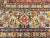 Vintage Persian Tabriz Rug, Handwoven Wool, Allover Herati Pattern, Plum & Blue, 7’ X 10’ For Sale - Image 12 of 12