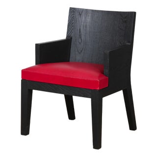 Stall Model Armchair in Leather by Christian Liaigre, 1990 For Sale