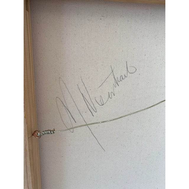 "Morocco 1" Contemporary Original Abstract Painting by Nina Weintraub For Sale - Image 9 of 9