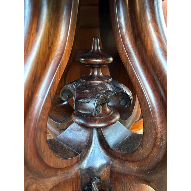 William IV Tilt-Top Oval Serpentine Dining Table in Rosewood, 1830 For Sale - Image 18 of 18