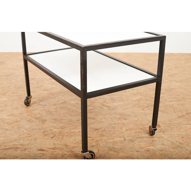 Vintage Bar Trolley by August Halder, 1959 For Sale - Image 9 of 13
