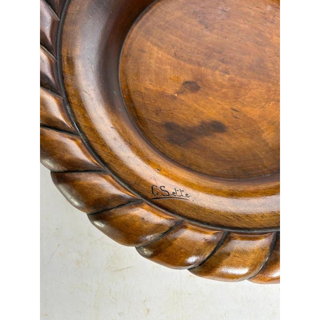 Vintage Wooden Trinket Tray, 1950s For Sale - Image 6 of 12