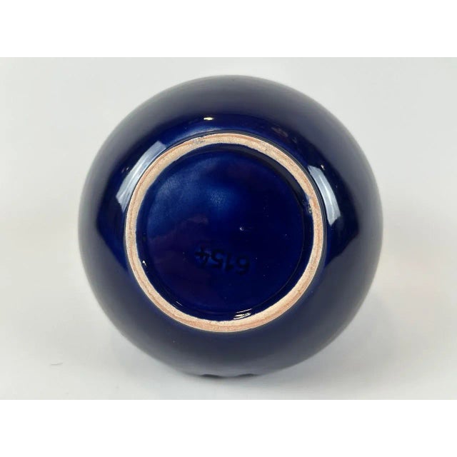 Large Space Age German Pottery Spherical Ball Ashtray, 1960s For Sale - Image 6 of 7