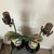 Pair of 1940s Green Parrot Table Lamps For Sale - Image 10 of 12
