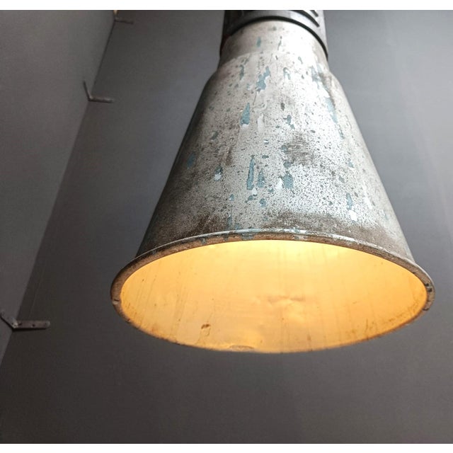Large Industrial Pendant Lamp by Mazda, 1950s For Sale - Image 11 of 14