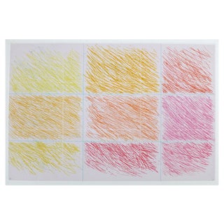 Kenneth Noland, Marron, 1990, Engraving For Sale