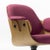 Oak and Fuchsia Upholstery Low Lounge Chair by Jaime Hayon For Sale - Image 3 of 11