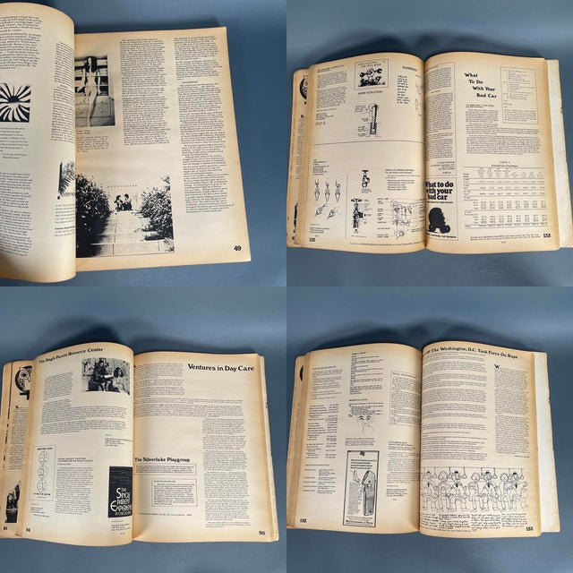 Vintage '73 New Woman's Survival Catalog Rennie & Grimstad Feminism Xxl