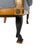 Early 19th Century Pair of Consulat Mahogany and Ebonised Wood Bergères, Circa 1800 For Sale - Image 5 of 6