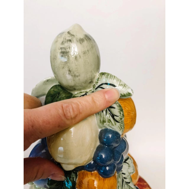 1960s Vintage 1960s Porcelain Topiary Centerpiece For Sale - Image 5 of 12