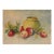 Early 20th Century Still Life With Apples Watercolor Painting For Sale