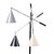 Mid 20th Century Angelo Lelli for Arredoluce Triennial Mid Century Italian Floor Lamp For Sale - Image 5 of 7