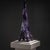 Ceramic Violet Ceramic Table Lamp, France, Mid-20th Century For Sale - Image 7 of 10