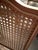 Vintage Mid-Century Leg-O-Matic Folding Game Table & 3 Cane Back Chairs Set (Mcm / Coastal Chess & Checkers) For Sale - Image 9 of 18